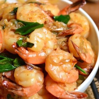 Garlic Shrimp Rice Bowl - Will Cook For Smiles