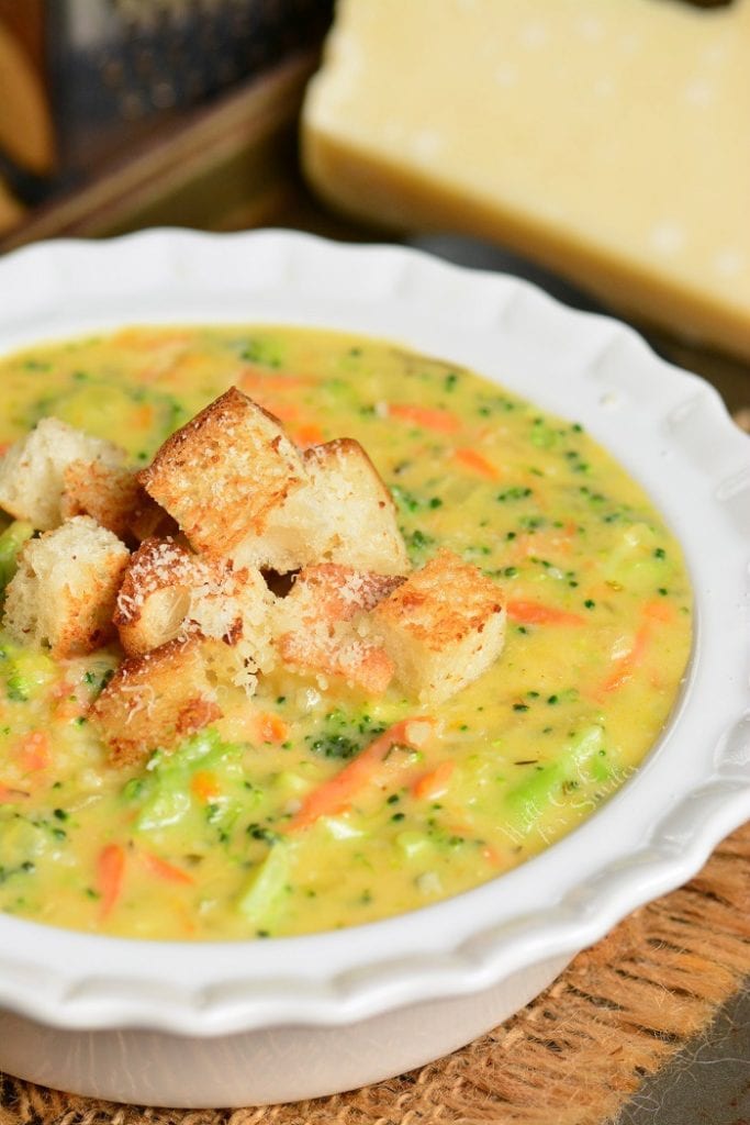 Italian Broccoli Cheese Soup - Will Cook For Smiles