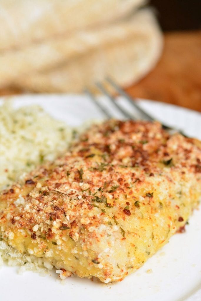 Parmesan Crusted Baked Mahi Mahi - Will Cook For Smiles