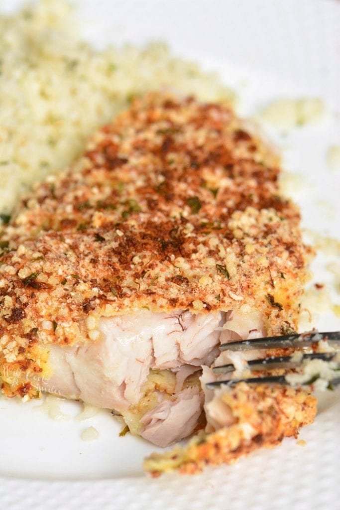 Parmesan Crusted Baked Mahi Mahi - Will Cook For Smiles