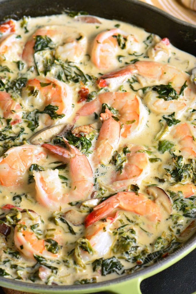 Shrimp Florentine - Will Cook For Smiles