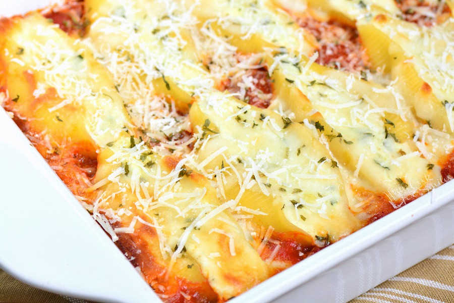 Crazy Good Classic Stuffed Shells - Baker by Nature