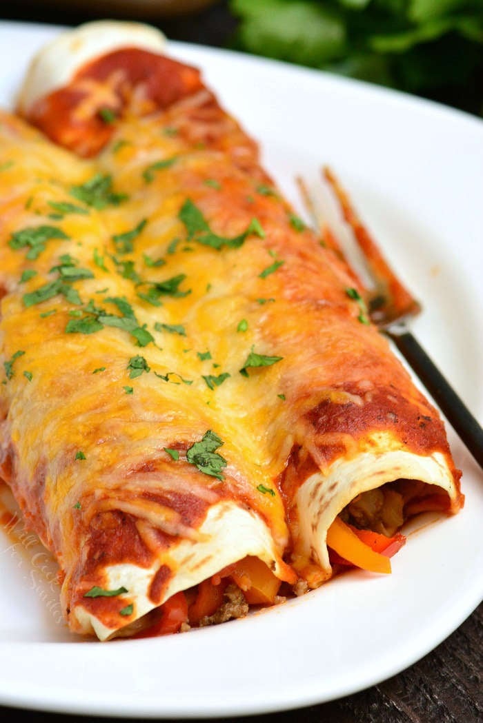 Beef Enchiladas Flavorful And Easy Homemade Enchiladas   Beef Enchiladas 6 1 