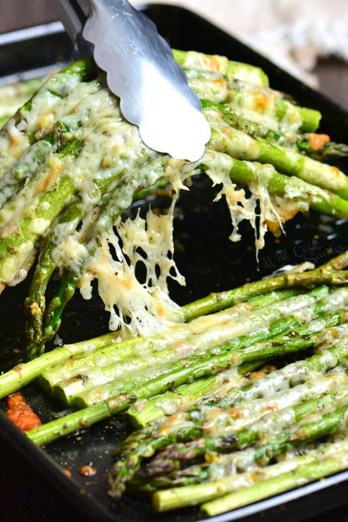 Italian Roasted Asparagus - Will Cook For Smiles