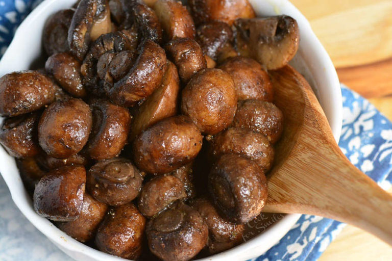 Roasted Mushrooms - Will Cook For Smiles