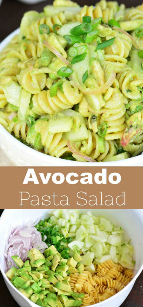 Avocado Pasta Salad - Will Cook For Smiles
