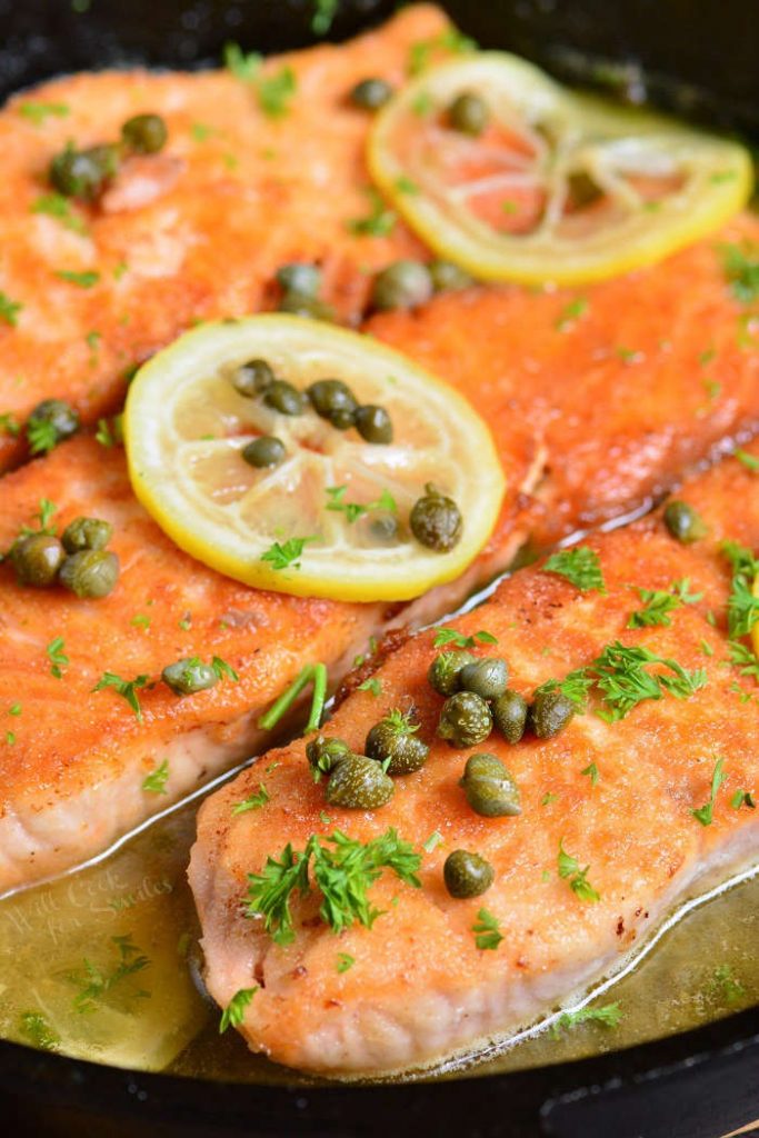 Salmon Piccata - Will Cook For Smiles