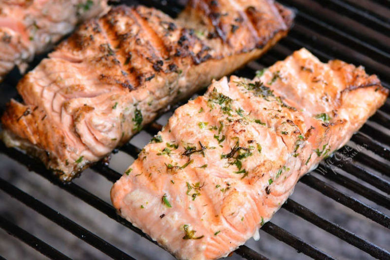 Grilled Salmon with Herb Butter Will Cook For Smiles