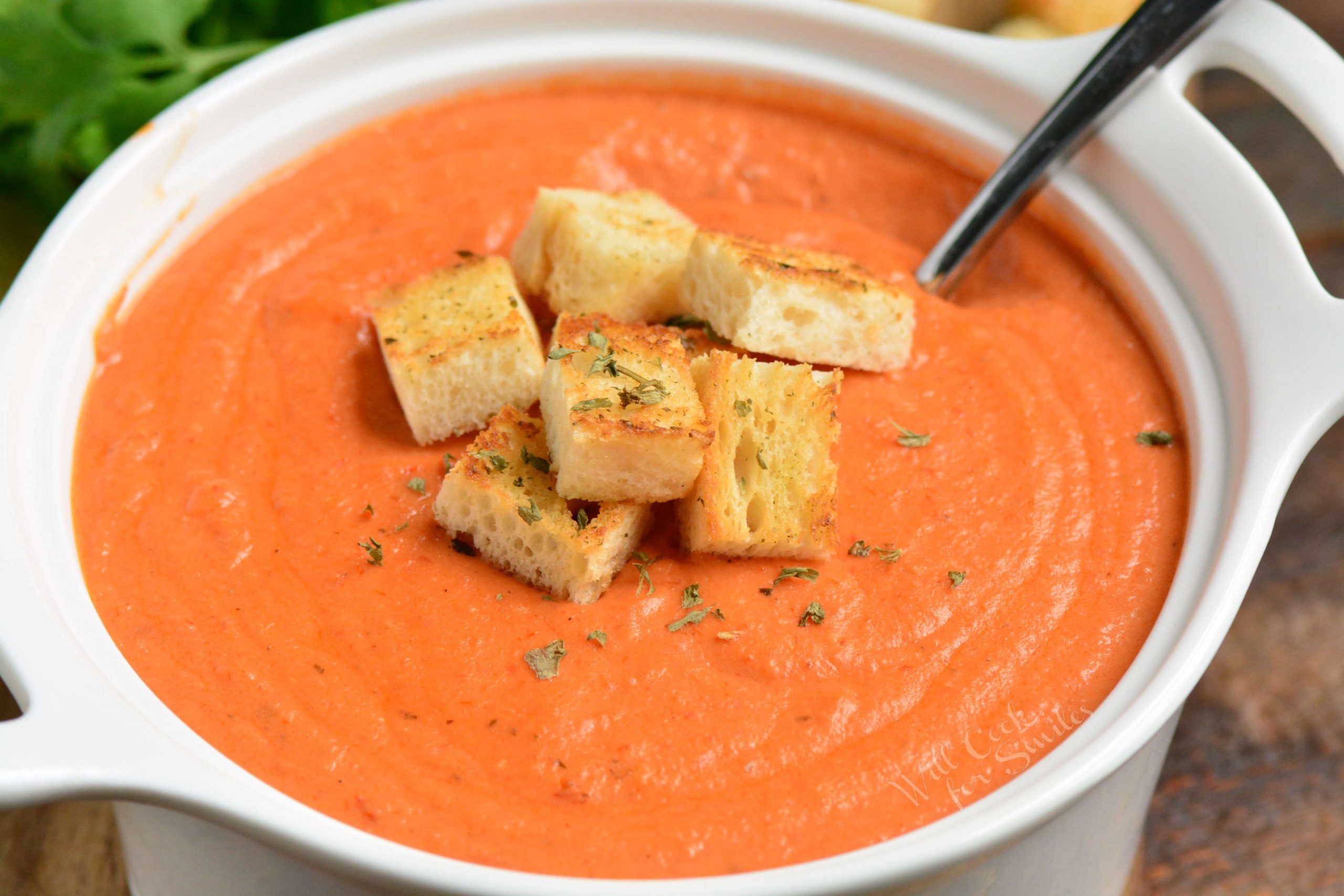 Tomato Bisque Soup Rich, Creamy, and Comforting Tomato Soup