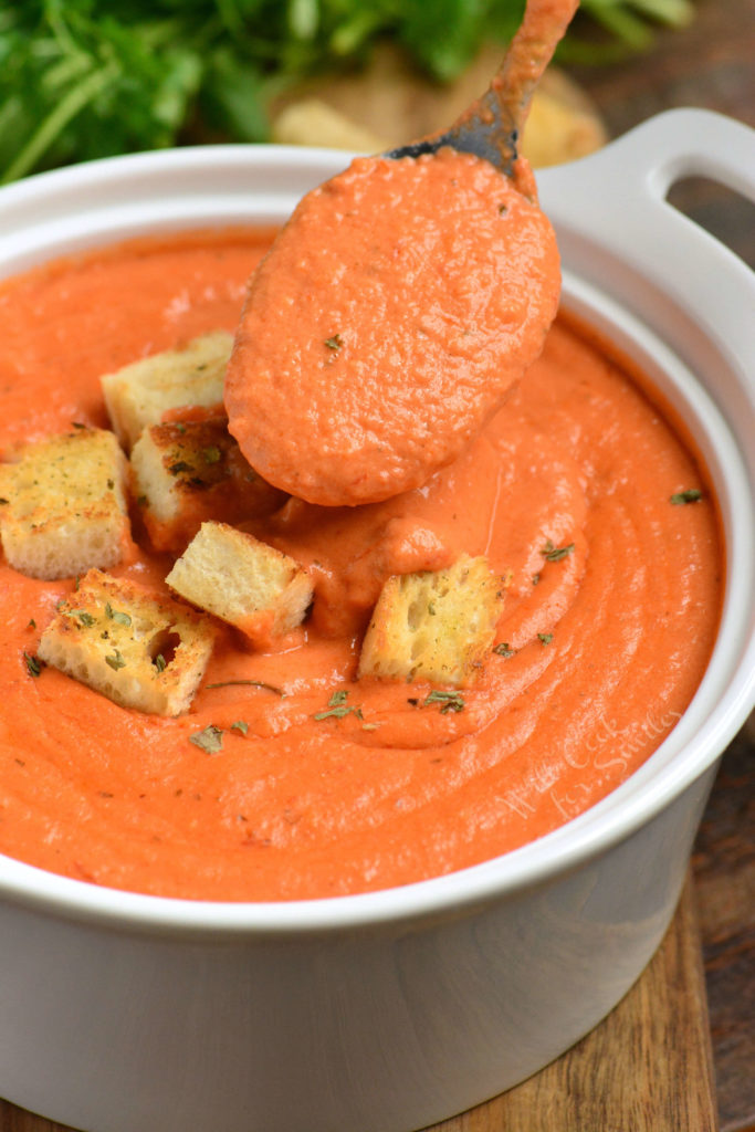 Tomato Bisque Soup Rich Creamy And Comforting Tomato Soup 8430