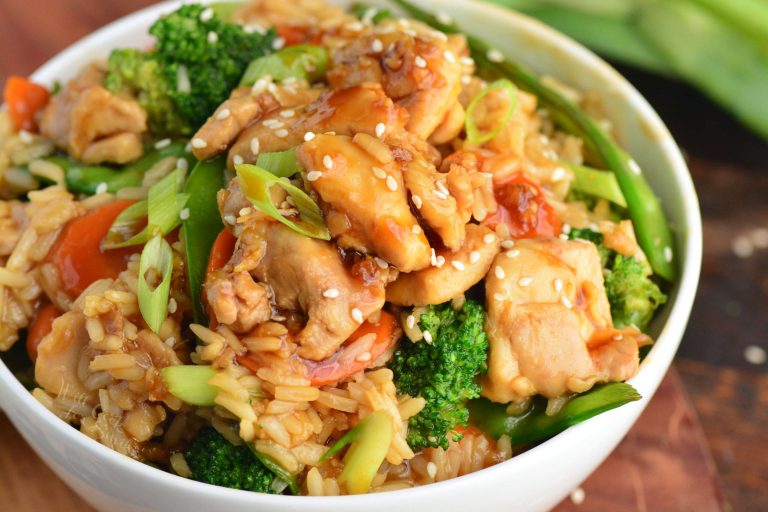 Chicken Teriyaki Rice Bowl