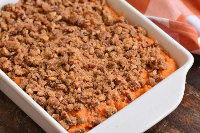 Sweet Potato Casserole - Will Cook For Smiles