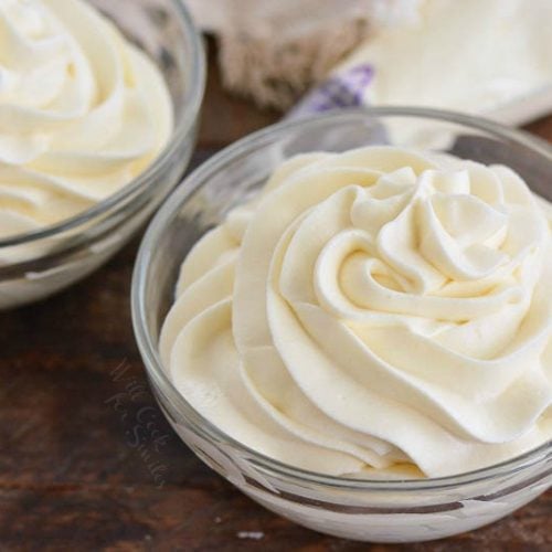 Cream Cheese Frosting Two Ways - Will Cook For Smiles