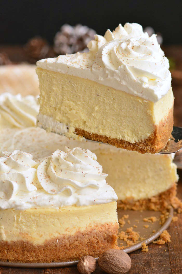 Eggnog Cheesecake Will Cook For Smiles