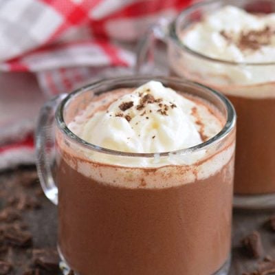 Red Wine Hot Chocolate - Will Cook For Smiles