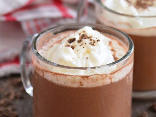 Red Wine Hot Chocolate