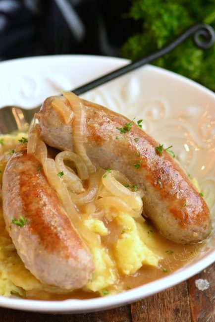 Bangers and Mash - Will Cook For Smiles