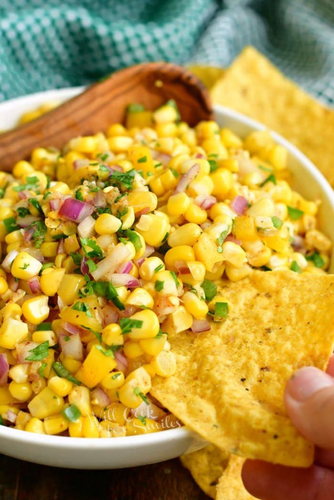 Corn Salsa Easy Refreshing Summer Dip and Side Dish