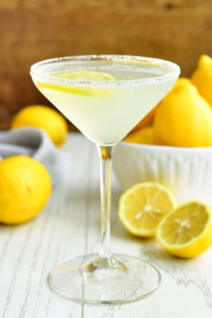 Lemon Drop Martini - Easy Refreshing Martini With Only 4 Ingredients