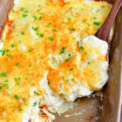 The Best Scalloped Potatoes - Perfect Cheesy Potatoes Side Dish