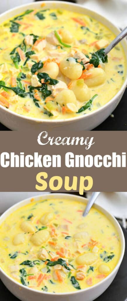 Olive Garden Gnocchi Soup (Copycat Recipe) - Will Cook For Smiles