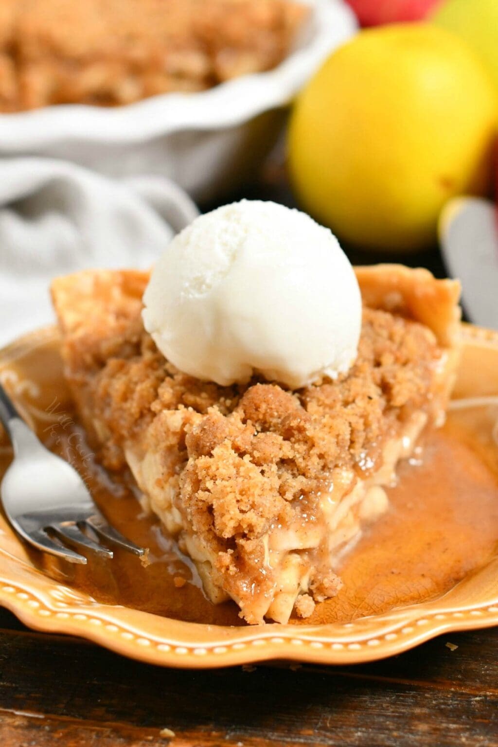 Dutch Apple Pie - The Best Fall Dessert! - Will Cook For Smiles