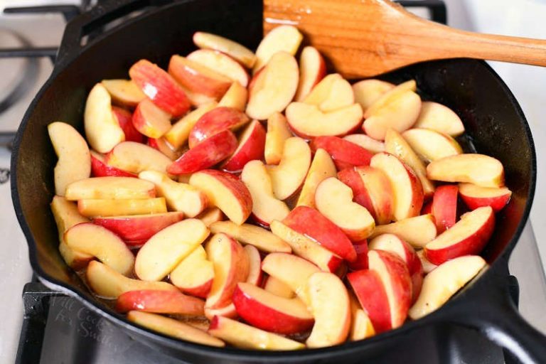 Fried Apples Recipe - An easy southern treat! - Will Cook ...