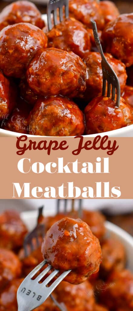 Cocktail Meatballs - Grape Jelly Meatballs - Easy Party Meatballs