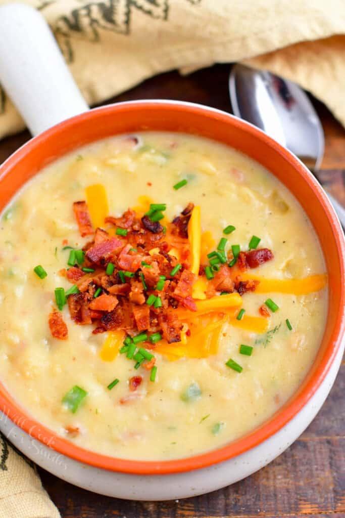 Loaded Baked Potato Soup - The Best Potato Soup For The Season