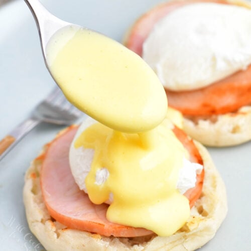 Eggs Benedict with Easy Homemade Hollandaise Sauce