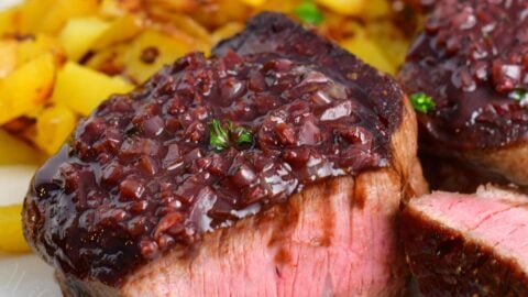 GRILLED STEAK WITH RED WINE SAUCE < Call Me PMc