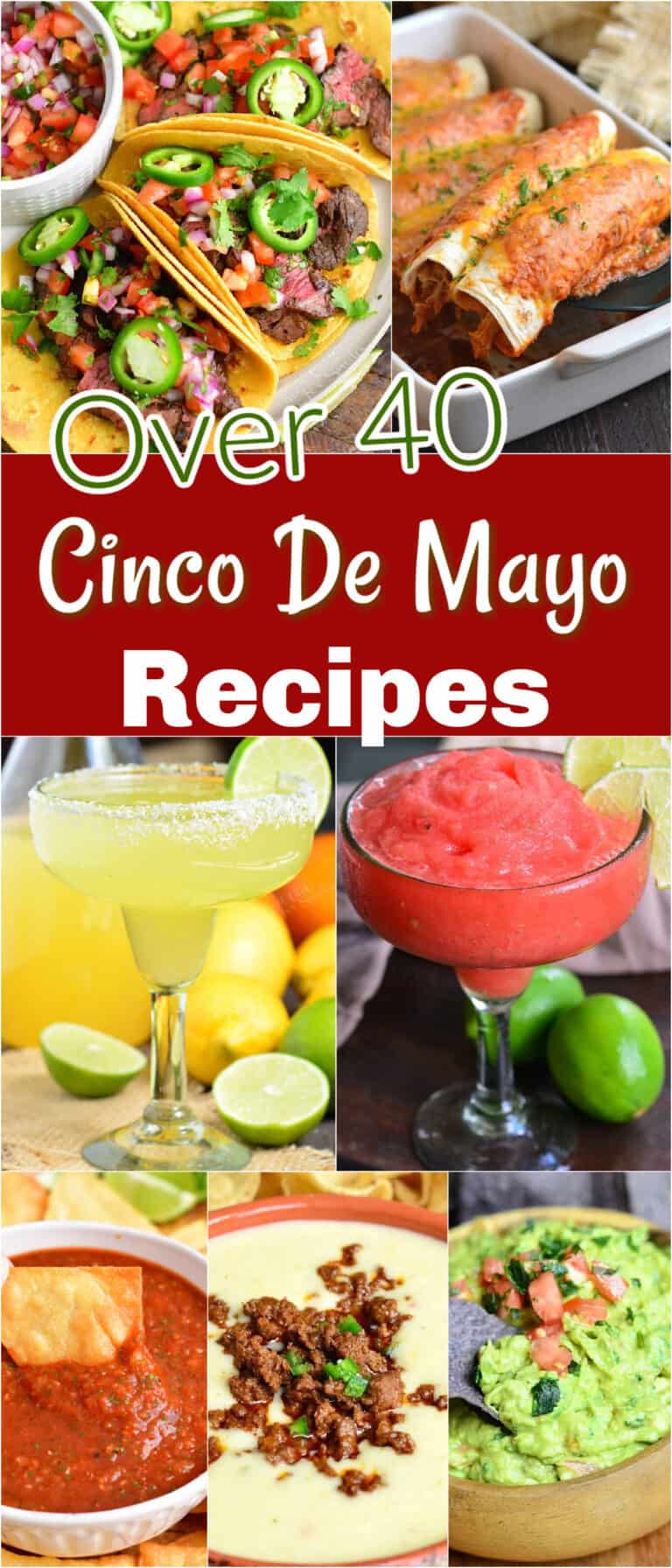 Cinco De Mayo Menu Ideas - Mexican Inspired Recipes for Cindo de Mayo