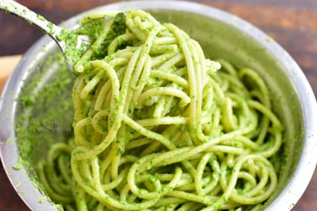 Pesto Pasta - Bright and Easy Pasta Recipe with Homemade Pesto