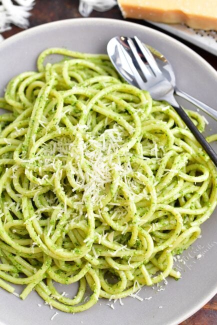 Pesto Pasta - Bright and Easy Pasta Recipe with Homemade Pesto