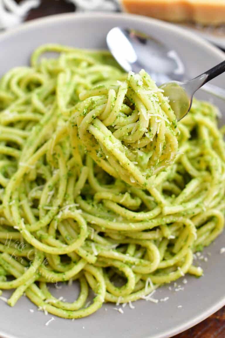 Pesto Pasta Bright And Easy Pasta Recipe With Homemade Pesto