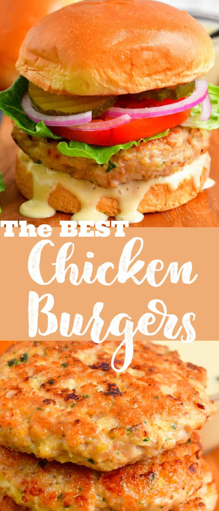 The Best Chicken Burgers - Will Cook For Smiles