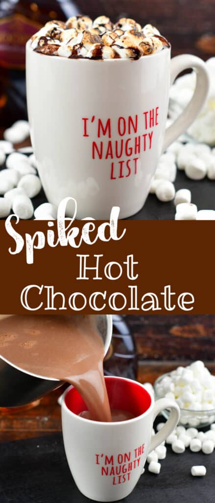 Spiked Hot Chocolate - Perfect Combination of Liquors in Hot Chocolate