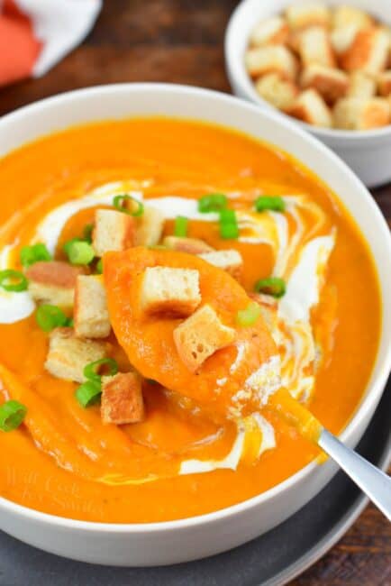 Sweet Potato Soup - This Soup Is Easy, Comforting, and So Flavorful