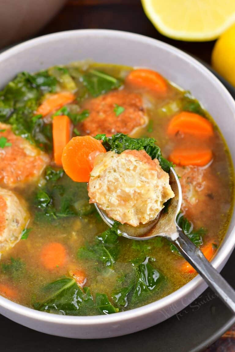 Chicken Meatball Soup - Will Cook For Smiles