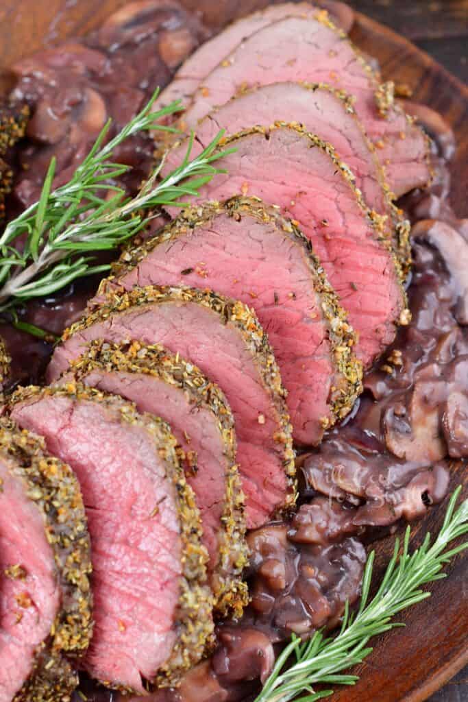 How to Cook Prime Rib with Red Wine Mushroom Gravy