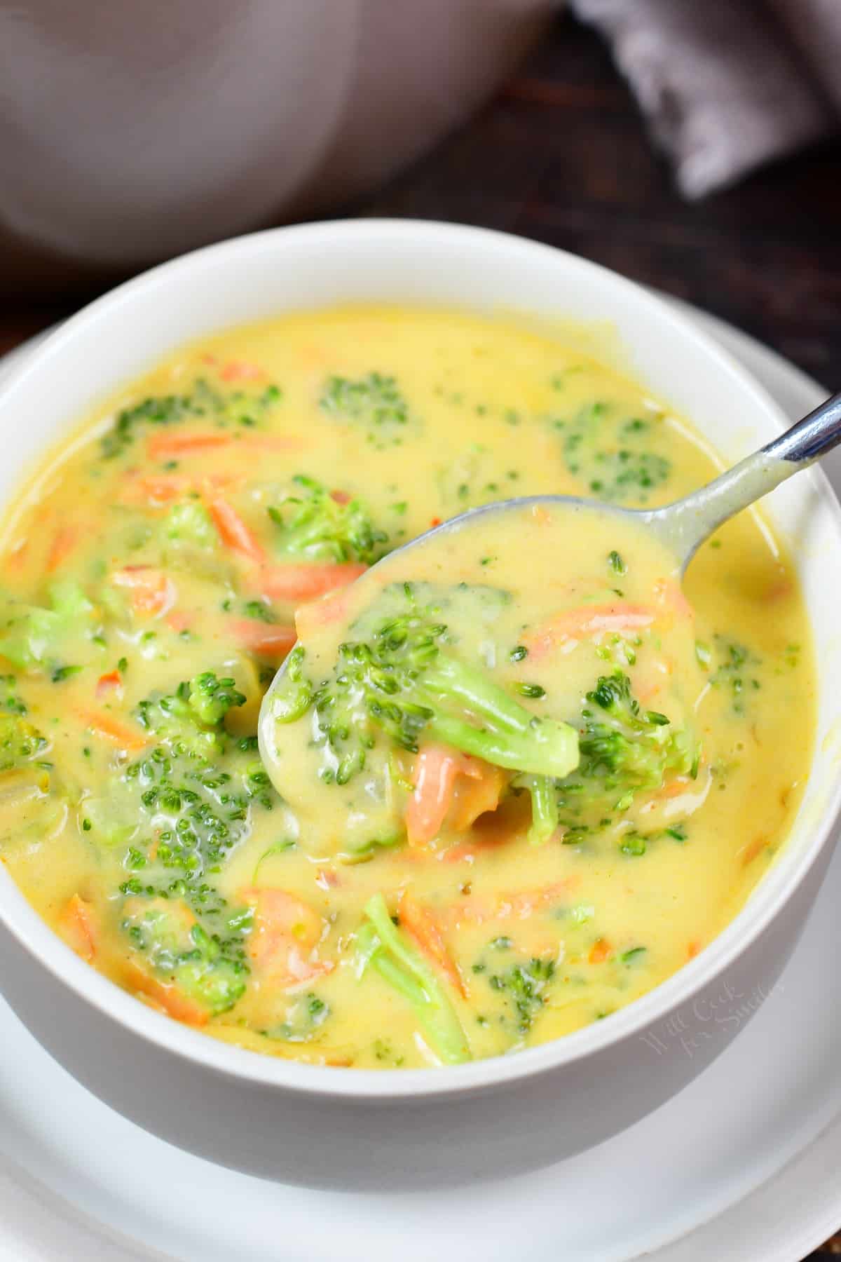 Broccoli Cheese Soup - Will Cook For Smiles