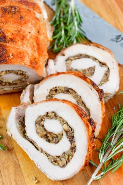 Stuffed Pork Loin - Will Cook For Smiles