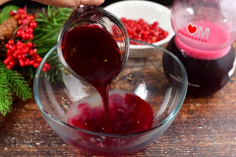 Pomegranate Champagne Punch - Perfect Holiday Cocktail For A Crowd