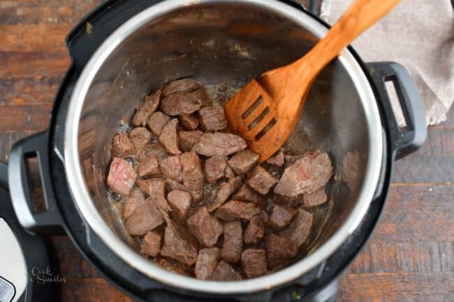 Instant Pot Vegetable Beef Soup - Will Cook For Smiles