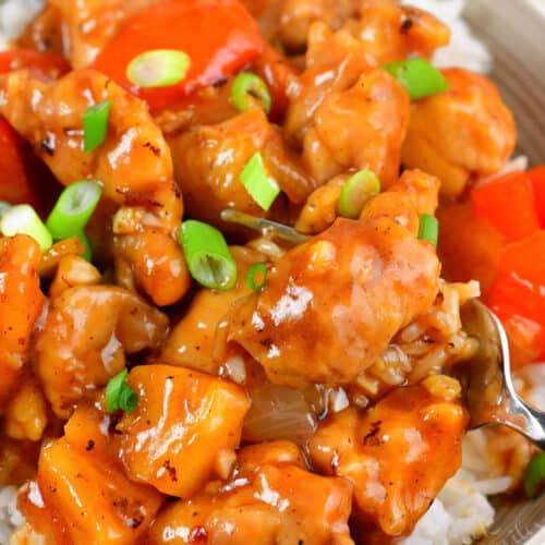 Easy Sweet and Sour Chicken - Will Cook For Smiles