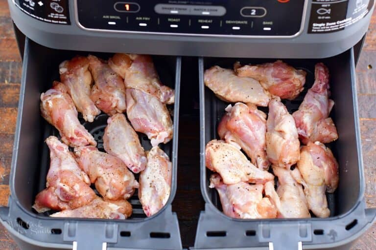 Garlic Parmesan Air Fryer Chicken Wings - Will Cook For Smiles