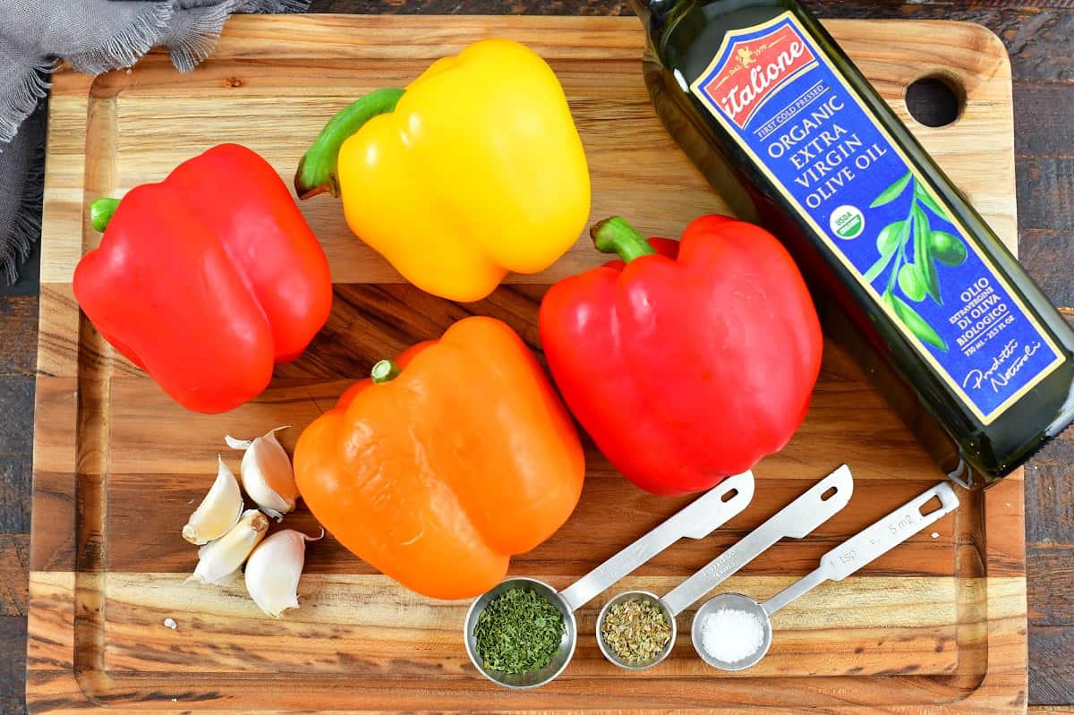 Roasted Red Peppers Will Cook For Smiles