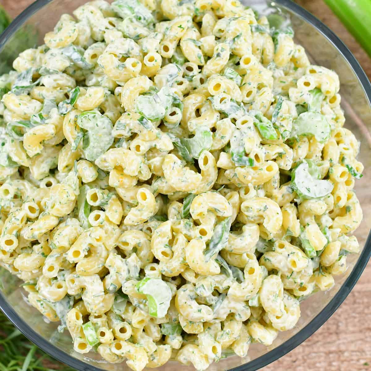 Green Goddess Pasta Salad Recipe 