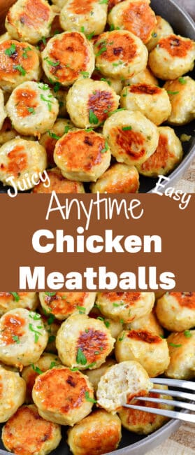 Chicken Meatballs - Will Cook For Smiles