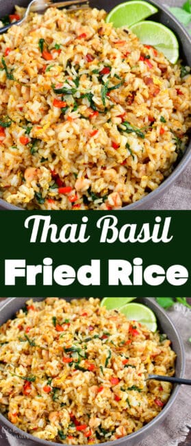 Thai Basil Fried Rice - Will Cook For Smiles